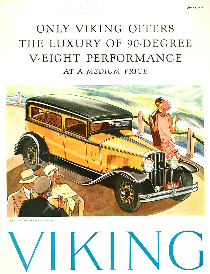 1920s Usa Viking Magazine Advert Photograph by The ...