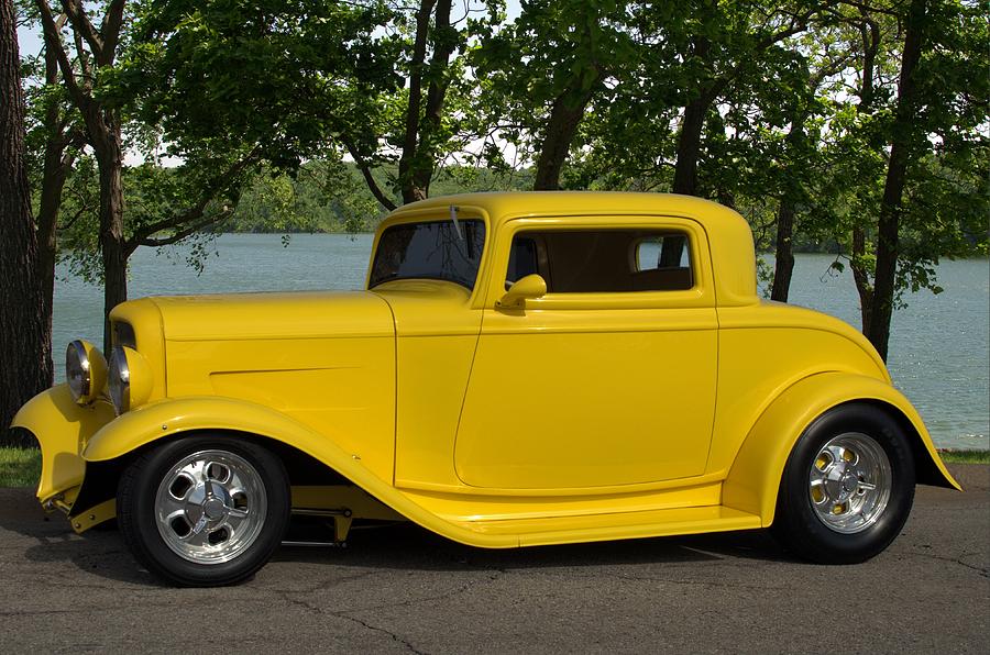 1932 Ford Coupe Hot Rod #4 Photograph by Tim McCullough