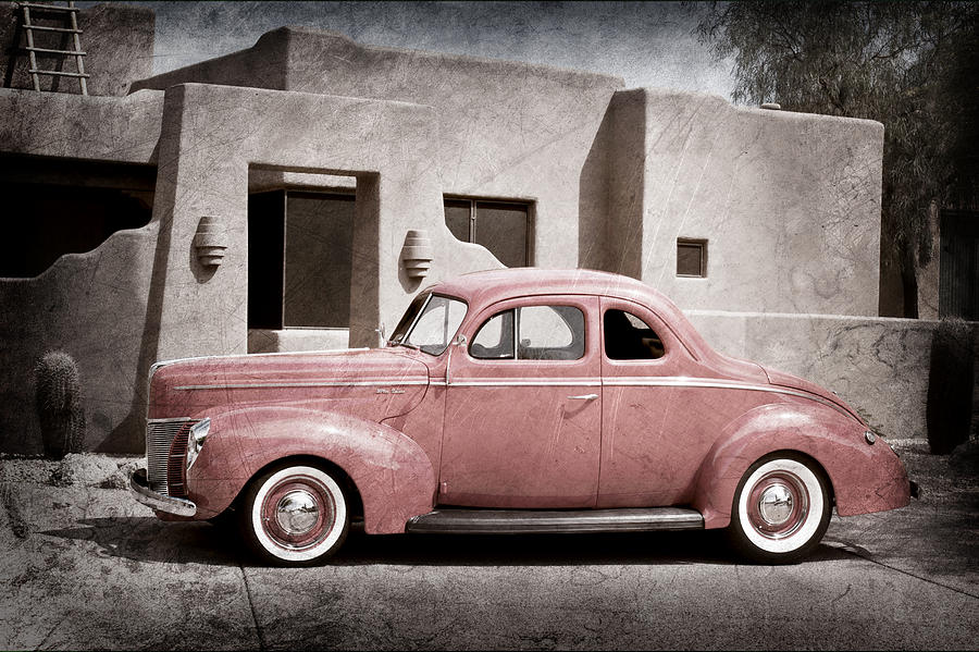 1940 Ford Deluxe Coupe #4 Photograph by Jill Reger