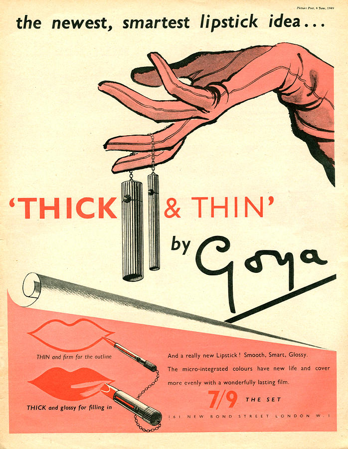 Glove Photograph - 1940s Uk Goya Magazine Advert #4 by The Advertising Archives