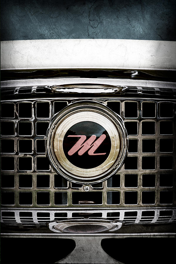 1959 Nash Metropolitan Grille Emblem #4 Photograph by Jill Reger