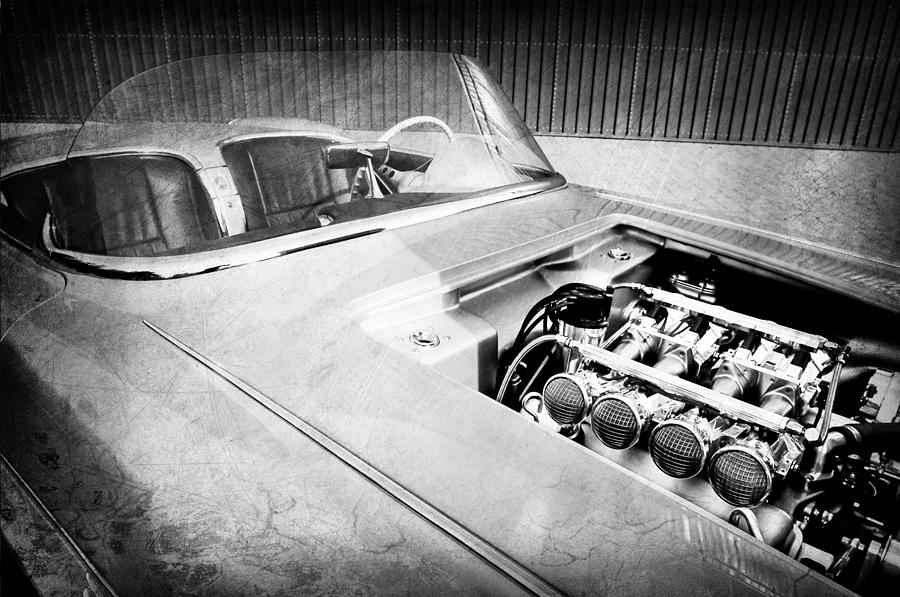 1960 Chevrolet Corvette Custom Engine #4 Photograph by Jill Reger