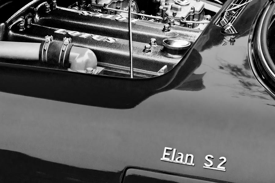 1965 Lotus Elan S2 Engine #4 Photograph by Jill Reger
