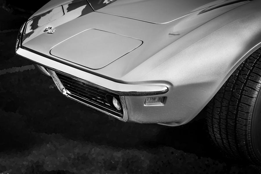 1969 Chevrolet Corvette 427 BW #4 Photograph by Rich Franco