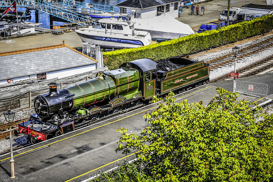 4-6-2 at Kingswear Photograph by Chris Smith