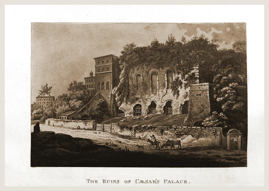 Views Drawing - A Select Collection Of Views And Ruins In Rome #4 by Litz Collection