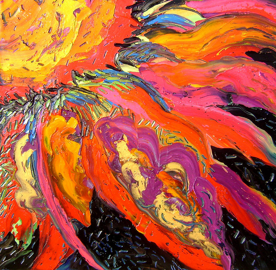 Isabelle Painting - Abstract by Isabelle Gervais Isabelle Painting - Abstract by Isabelle Gervais