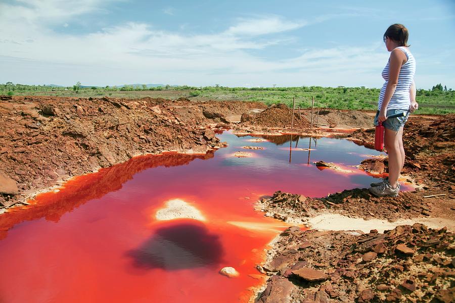 Acid Mine Drainage #4 by Science Photo Library