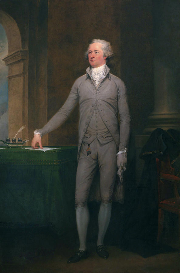 Alexander Hamilton (1755-1804) #4 Painting by Granger