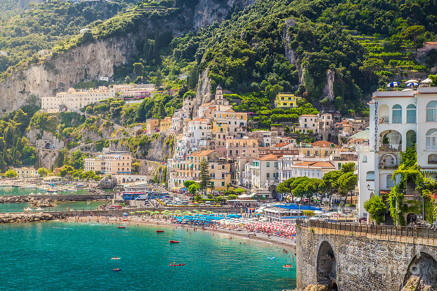 Amalfi Coast #4 Photograph by JR Photography