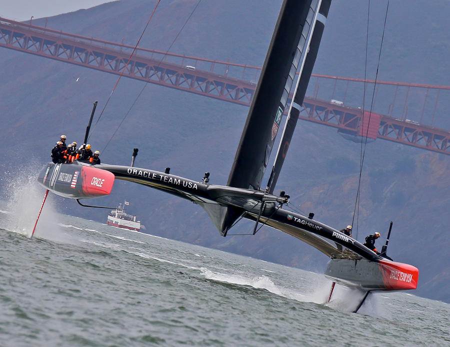 Americas Cup Oracle #20 Photograph by Steven Lapkin