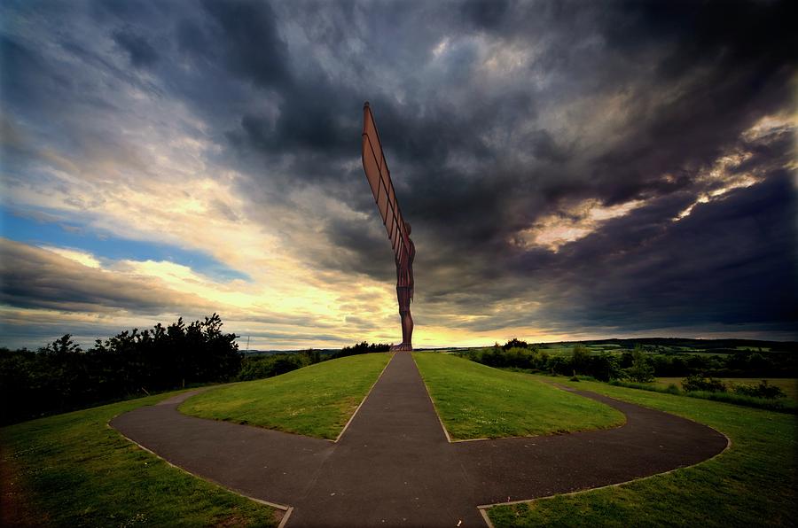 Angel Of The North Sculpture #4 Photograph by John Short