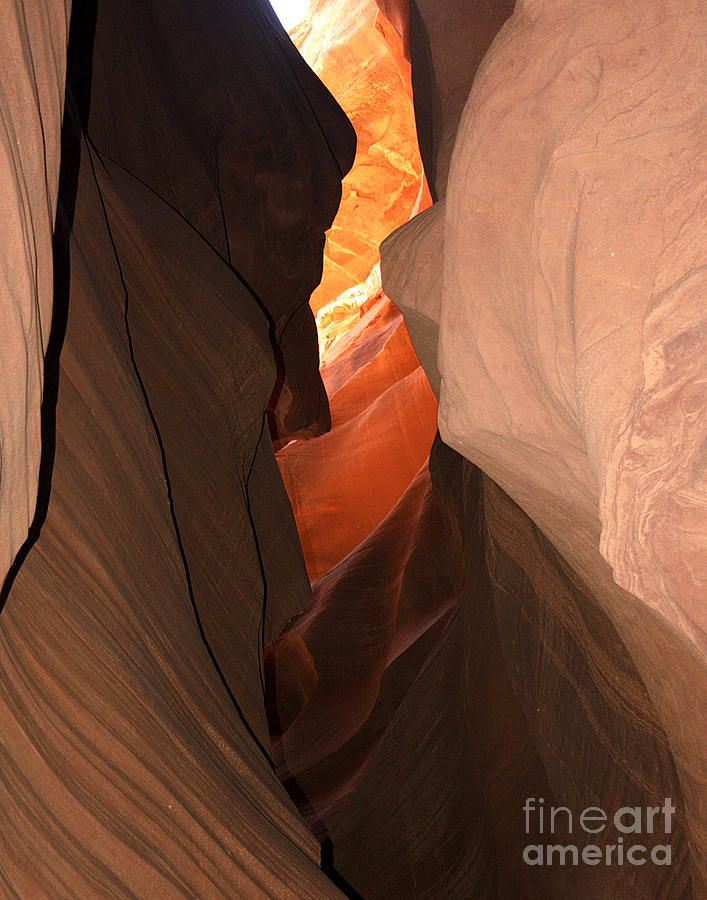 Gallery Photograph - Antelope Canyon #4 by Richard Smukler