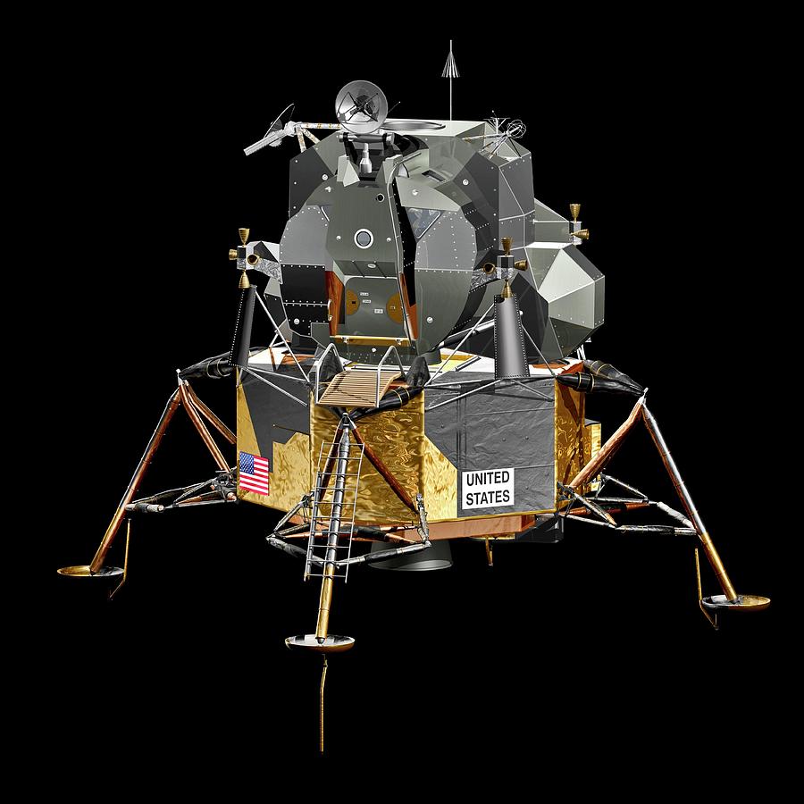 Apollo Lunar Module #4 Photograph by Carlos Clarivan/science Photo Library