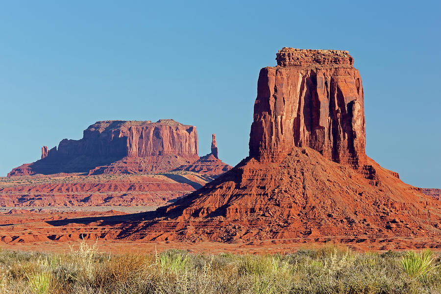 Spring Photograph - Arizona, Monument Valley, East Mitten #4 by Jamie and Judy Wild
