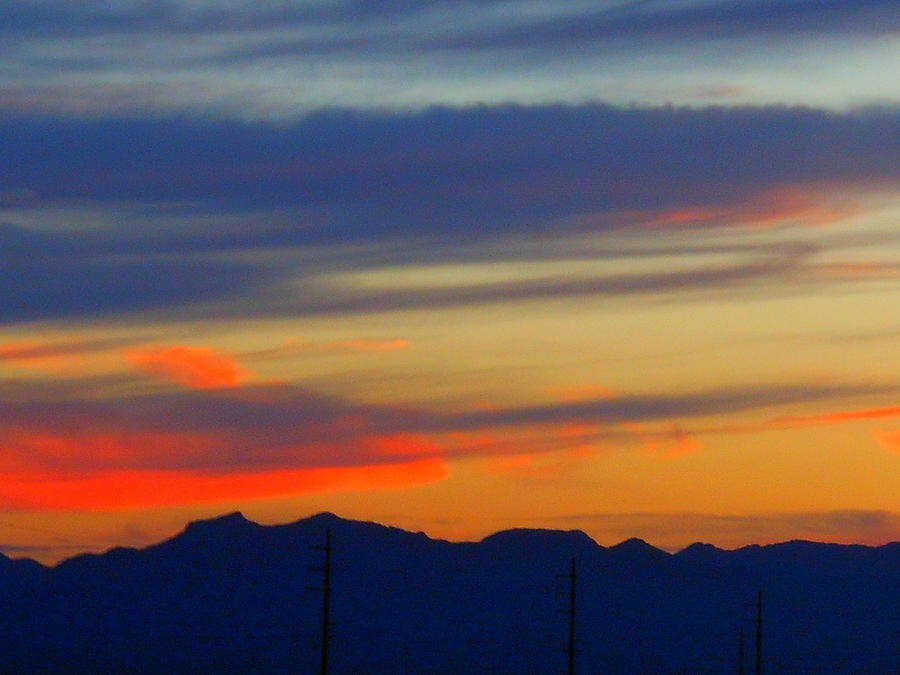 It Movie Photograph - Arizona Sunset #2 by James Welch