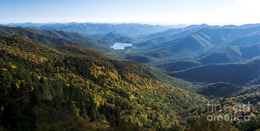 Mountain Photograph - Asheville Watershed in the Blue Ridge Mountains #4 by David Oppenheimer