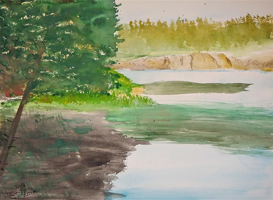 Atikaki Provincial Park Painting by Troy Thomas - Pixels