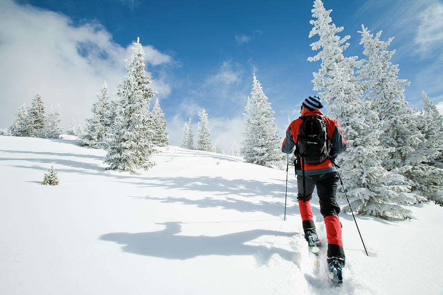 Santa Fe Photograph - Backcountry Skiing In The Sangre #4 by Jen Judge