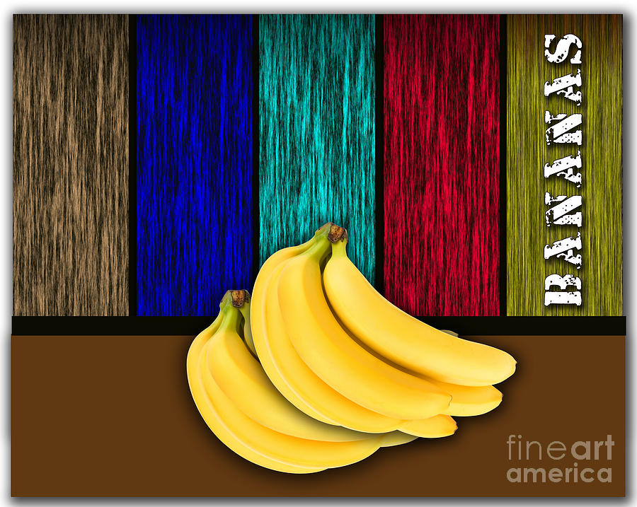 Bananas #4 Mixed Media by Marvin Blaine