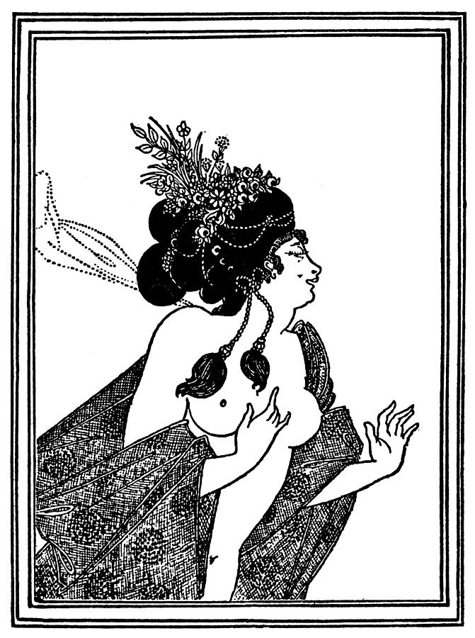 Beardsley Lysistrata, 1896 #4 Drawing by Granger Beardsley Lysistrata, 1896 #4 Drawing by Granger