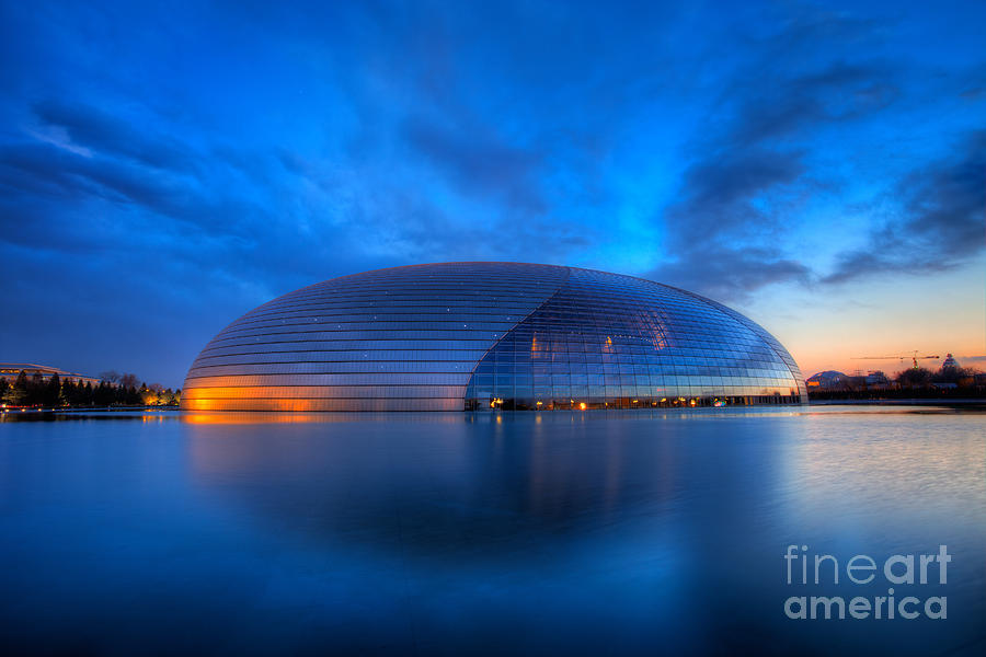 Egg Photograph - Beijing National Opera #4 by Fototrav Print