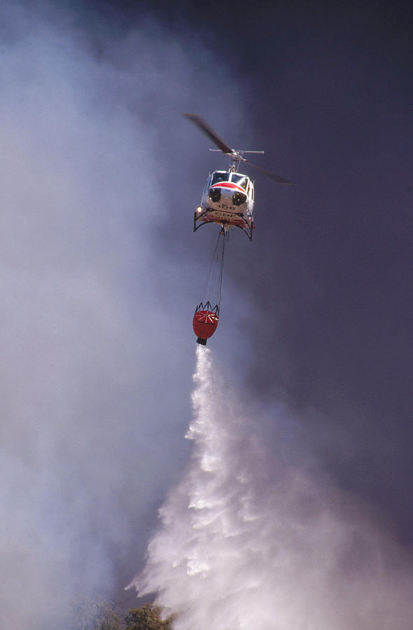 Bell Uh1e Firefighting Helicopter #4 Photograph by Richard Hansen