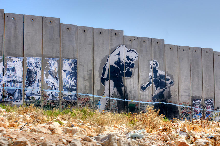 Bethlehem Separation Wall 3 Photograph by David Birchall