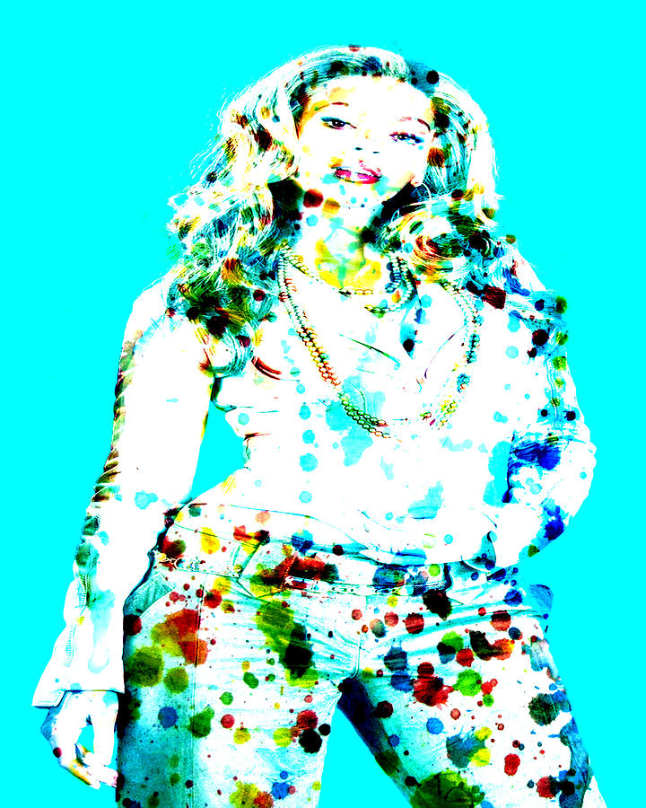 Beyonce #5 Digital Art by Brian Reaves