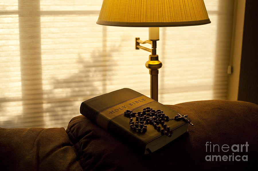 Bible Lamp Light #4 Photograph by Jim Corwin
