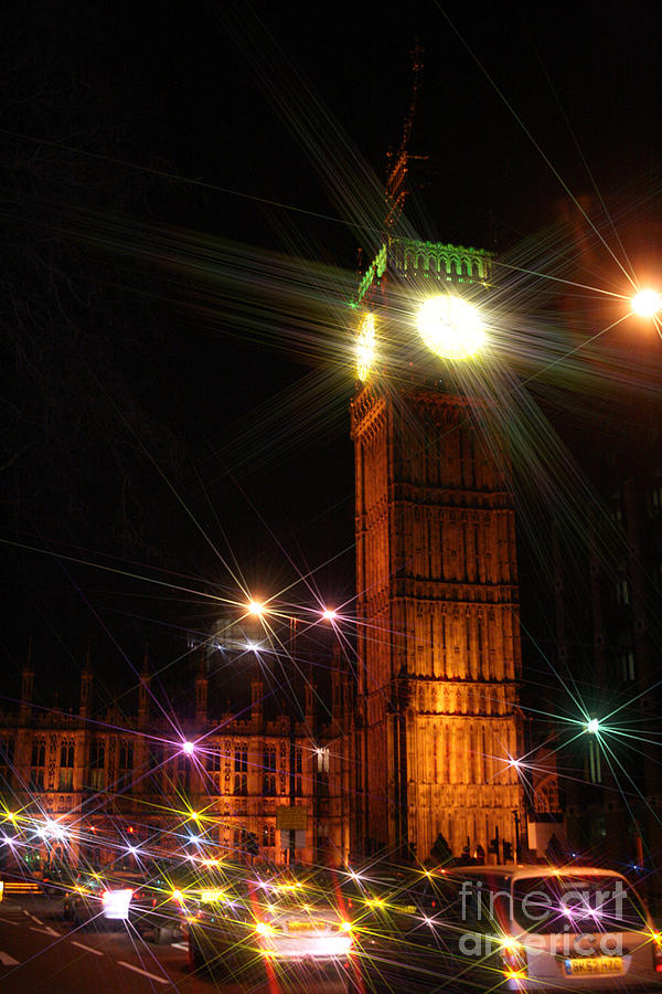 London Photograph - Big Ben At Night #4 by Doc Braham
