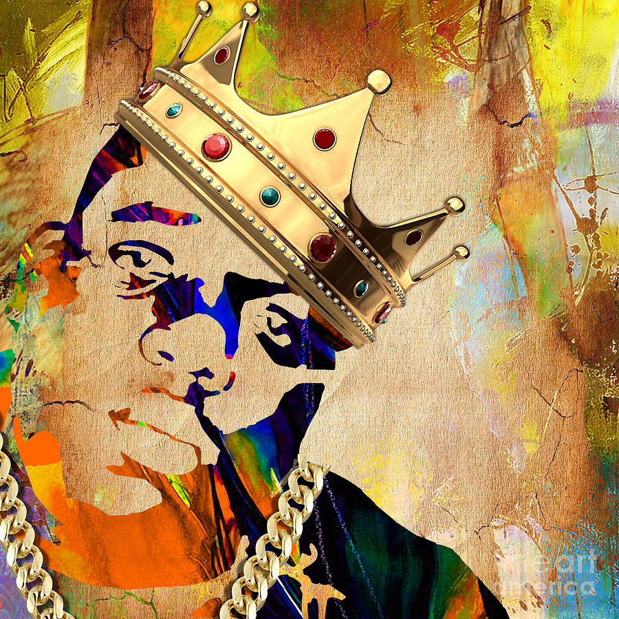 Cool Mixed Media - Biggie Collection #6 by Marvin Blaine