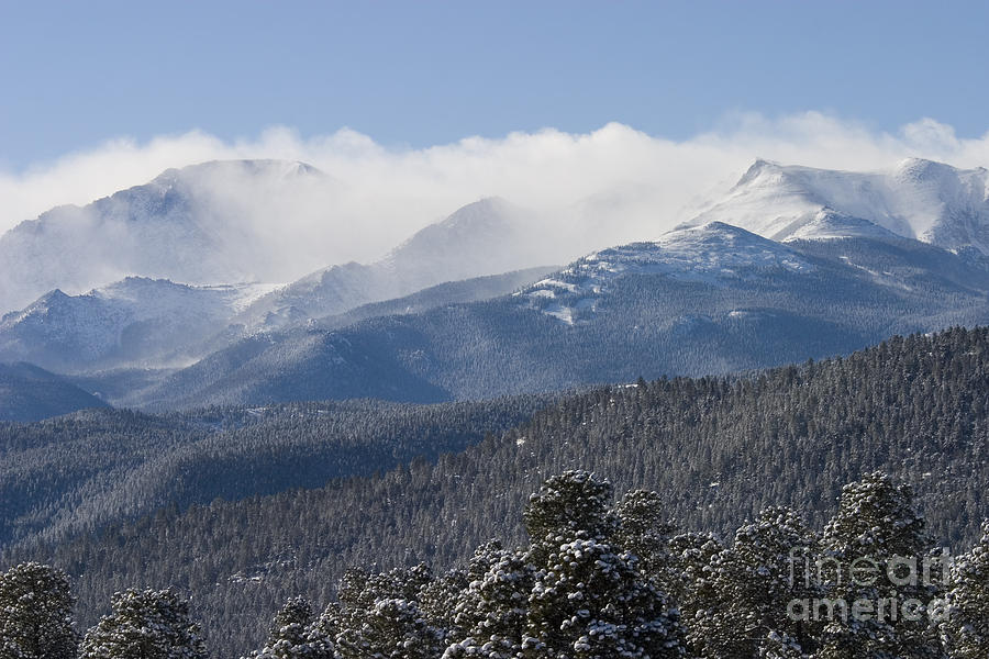 Blizzard Peak #4 Photograph by Steven Krull