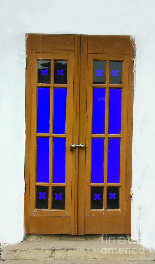 Blue Door #4 Photograph by Rick Bragan