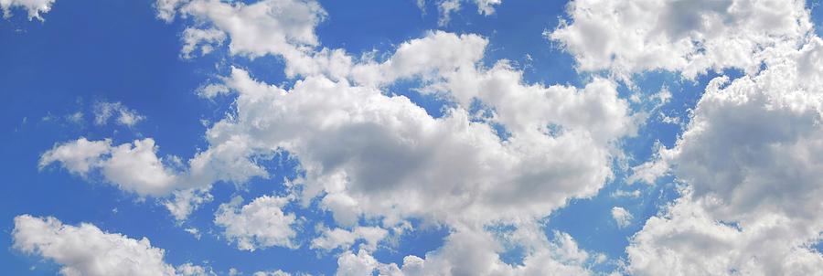 Blue Sky With Cumulus Clouds, Artwork #4 Digital Art by Leonello Calvetti