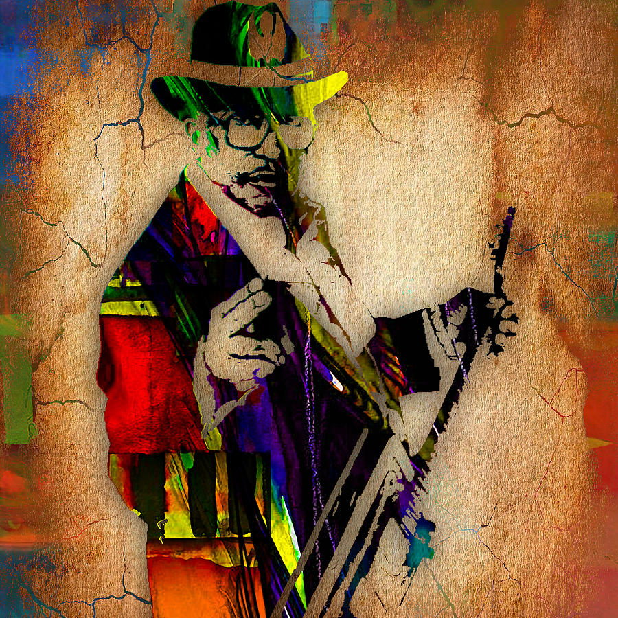 Music Mixed Media - Bo Diddley Collection #11 by Marvin Blaine