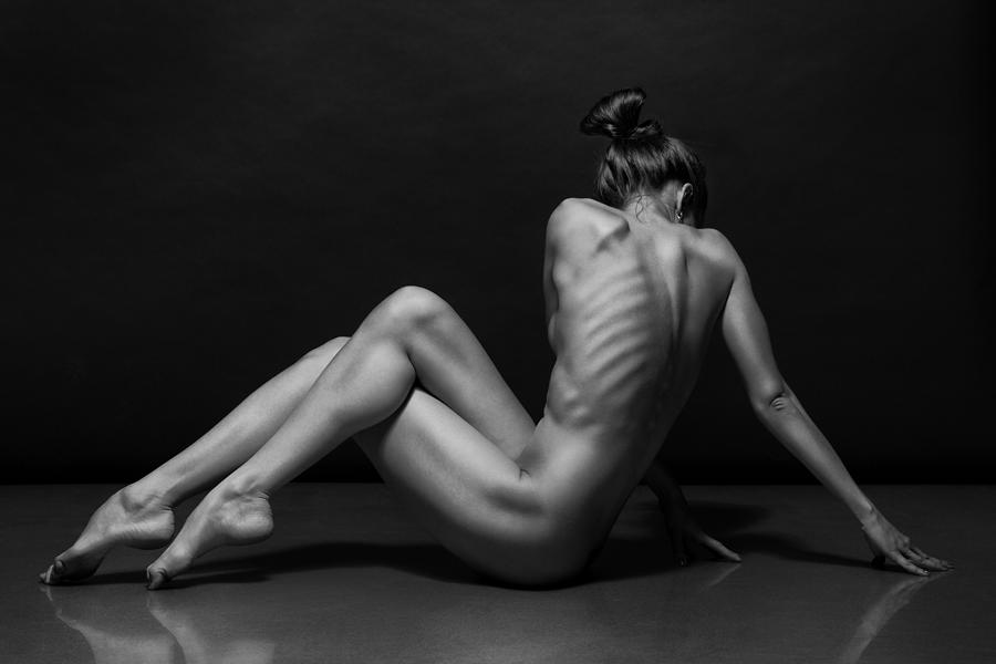 Female nude ascension by dave hanson