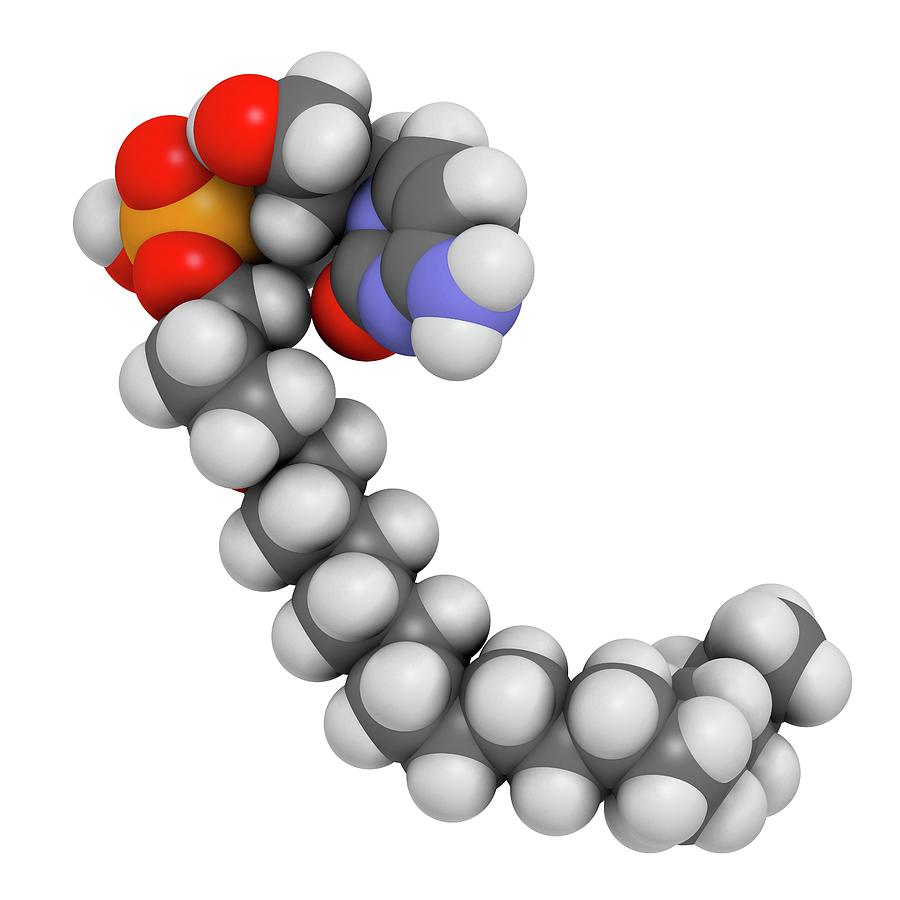 Brincidofovir Antiviral Drug Molecule #4 Photograph by Molekuul