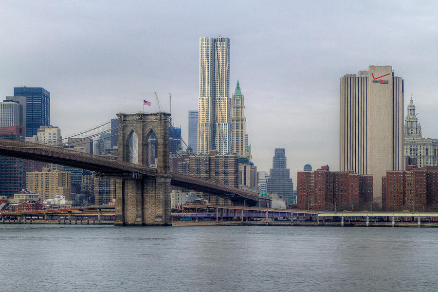 Brooklyn Bridge #4 Photograph by Jerry Gammon