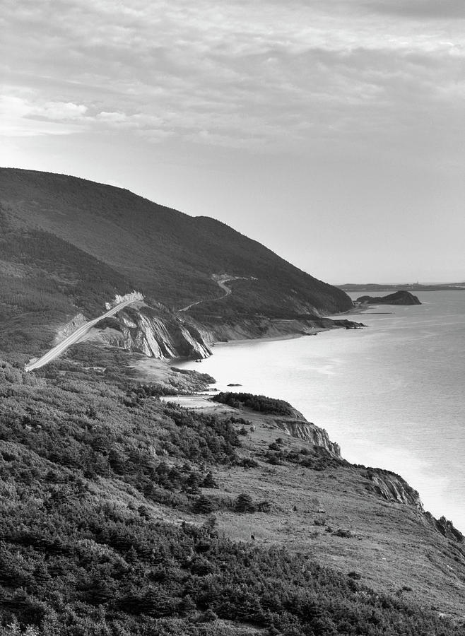 Black And White Photograph - Canada, Nova Scotia, Cape Breton #4 by Walter Bibikow
