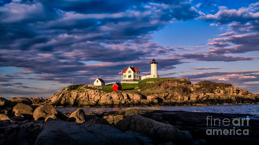 Cape Neddick Light. #1 Photograph by New England Photography