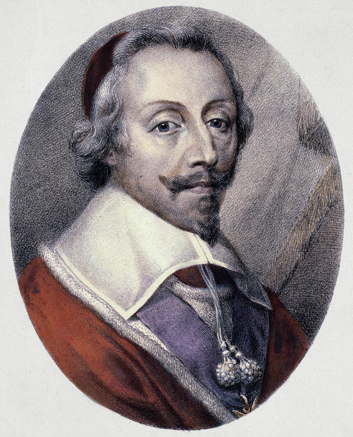 Cardinal Richelieu #4 Painting by Granger