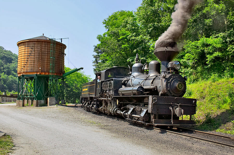 Cass Scenic Railroad #5 Photograph by Mary Almond