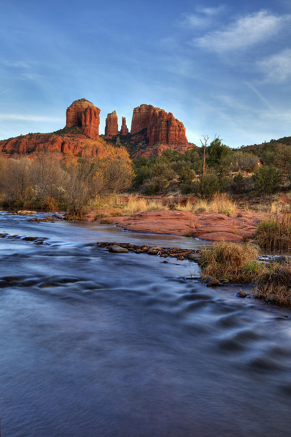 Cathedral Rocks in Sedona #4 Photograph by Alan Vance Ley