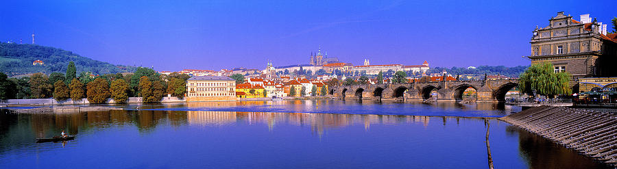 Architecture Photograph - Charles Bridge, Prague, Czech Republic #4 by Panoramic Images