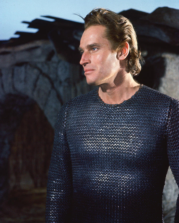Charlton Heston in El Cid #4 Photograph by Silver Screen Charlton Heston in El Cid #4 Photograph by Silver Screen