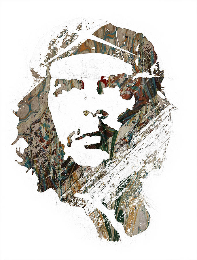 Che Guevara #7 Drawing by Celestial Images