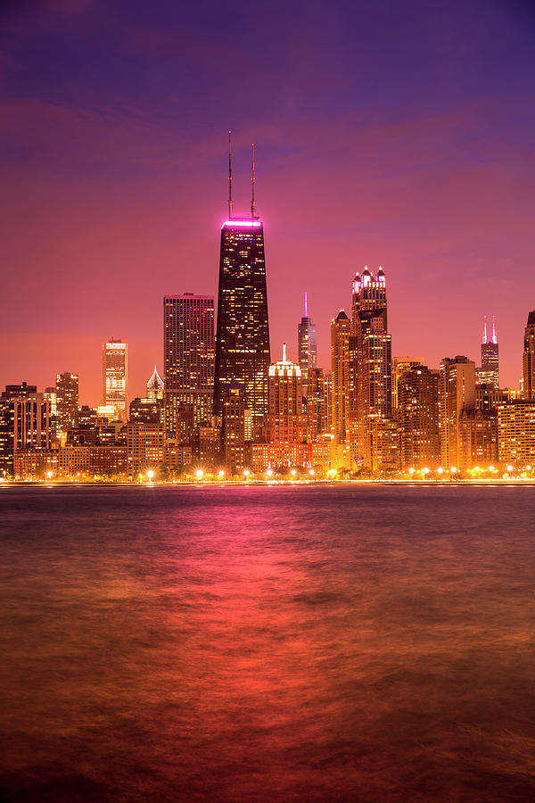 Chicago Illinois Skyline #4 Photograph by Pgiam