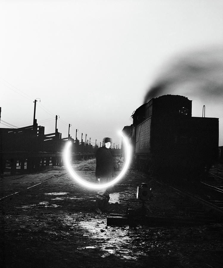 Chicago Railroad, 1943 Photograph by Granger - Fine Art America