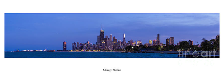 Chicago Photograph - Chicago Skyline #4 by Twenty Two North Photography